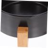 BESPORTBLE Ceramic Pet Bowls with Wooden Stand, Non-Slip, 1 Set view 4