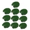 Kisangel 10 Pcs EVA Pond Lotus Leaves for Aquarium Decoration view 1