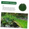 Kisangel 10 Pcs EVA Pond Lotus Leaves for Aquarium Decoration view 2