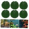 Kisangel 10 Pcs EVA Pond Lotus Leaves for Aquarium Decoration view 4