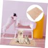 BESPORTBLE Long-Plush Pet Blanket for Dogs and Cats, Double-Layer, Warm and Portable, for Indoor and Outdoor Use, Durable, Khaki view 2
