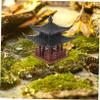 FUNOMOCYA Mini Pavilion Bonsai Ornament 4.8cm h view 3