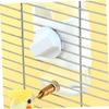 BESPORTBLE 2-Pack Parrot Cage Water Dispensers, 300 ml, White view 2