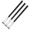 MAGICLULU 3-Piece Nose Contour and Highlighter Brush Set, Soft Fibers, Black view 1