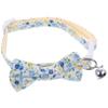 Supvox 3-Piece Cute Cat Collar Set with Adjustable Design, Bells, and Cartoon Patterns for Cats and Small Dogs view 1