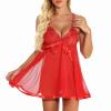 WILLBEST Women's Lingerie Set, Sheer Babydoll Cotton Bustier for Small Busts view 3