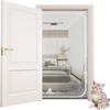 Cat-Proof Fly Screen Door, 85 x 205 cm, Thickened Pet Screen Door with Zipper view 1