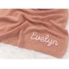ZXH Personalized Hand-Embroidered Baby Blanket view 2