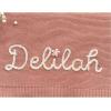 ZXH Personalized Hand-Embroidered Baby Blanket view 4