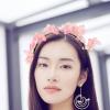 Decorative Butterfly Headband for Women, Pink Plastic, Party view 4