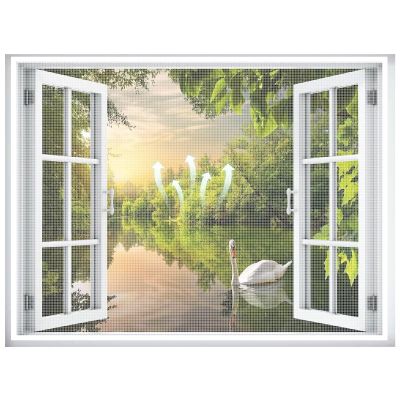 Upgraded Mosquito Net for Windows, 95 x 125 cm, White