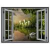 Window Mosquito Net, Self-Adhesive with Hook-and-Loop Fastener, Keeps Insects and Mosquitoes Away, 115 x 170 cm view 1