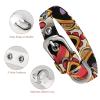 WYUSPGK Cute Cat Collar, Sugar Skulls1 Pattern, Breakaway Clasp, Customizable, for Small and Medium Dogs view 3