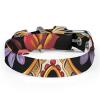 WYUSPGK Cute Cat Collar, Sugar Skulls1 Pattern, Breakaway Clasp, Customizable, for Small and Medium Dogs view 4