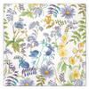 Homa Set of 20 3-Ply Paper Napkins, 33 x 33 cm, Spring Flowers view 1