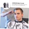 MAGICLULU 2-Piece Polyester Barber Cape for Hair Stylists view 4