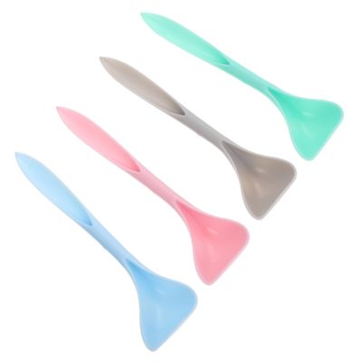 Supvox 4-Piece Long-Handle Pet Food Spoons