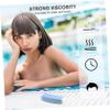 Mikinona 36-Piece Invisible Hair Extension Tape, Seamless Wig Adhesive Strips, Transparent Double-Sided Skin-Friendly Tape view 2