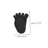 Beaupretty 6 Pairs Half-Palm Five-Toe No-Show Socks for Women view 4