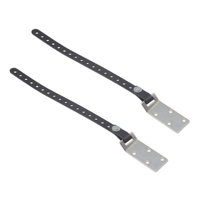 BESTonZON 2-Piece Adjustable Furniture Wall Anchors for Anti-Tip Safety of Cabinets and Shelves