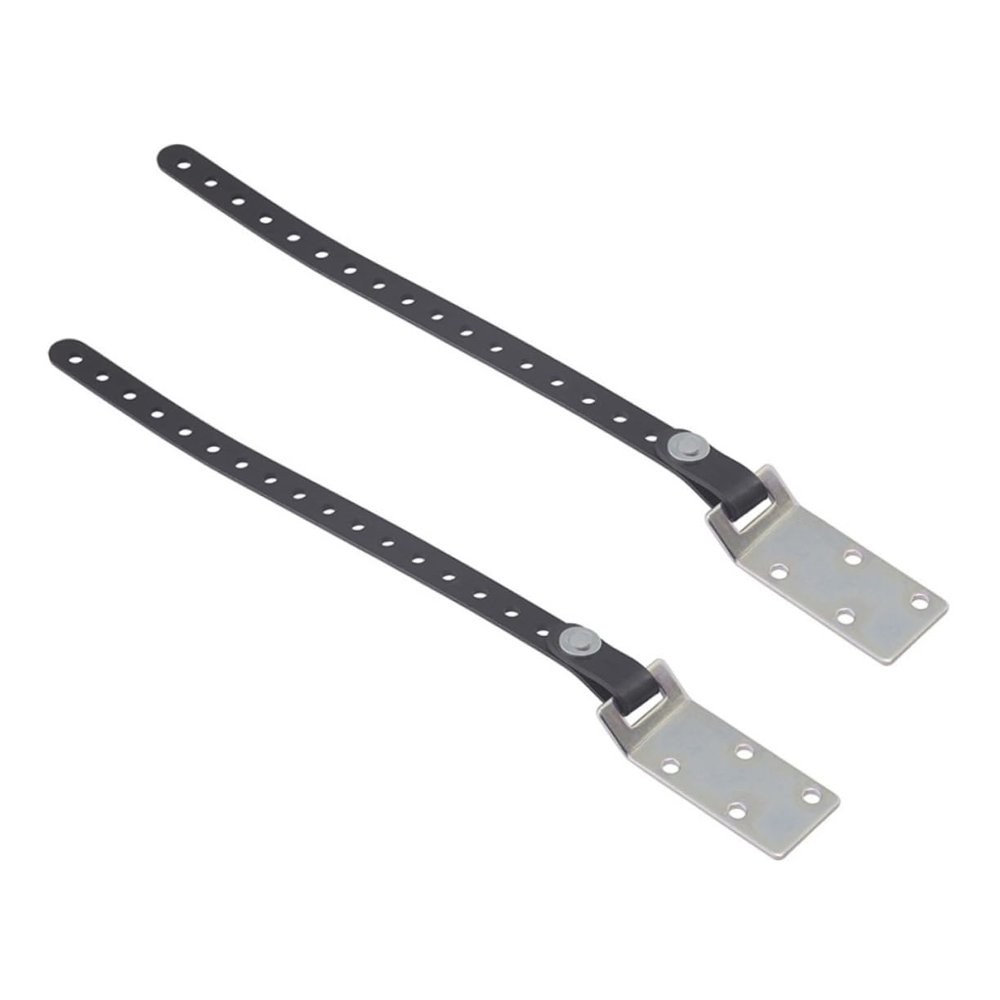 BESTonZON 2-Piece Adjustable Furniture Wall Anchors for Anti-Tip Safety of Cabinets and Shelves