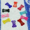 Dog Bone Snap Hair Clips - 10 Pack view 3