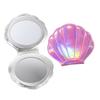 FOMIYES 4-Pack Shell-Shaped Folding Makeup Mirrors view 3