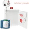 Wall-Mounted AED Defibrillator Storage Cabinet with Key and Snap Latch view 3