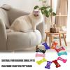 Pet Hair Clips, Bone Shape, Non-Slip, Metal Hair Accessories view 3