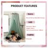WENFEN Dome Mosquito Net Bed Canopy, Navy Blue view 2