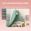 WENFEN Dome Mosquito Net Bed Canopy, Navy Blue view 4