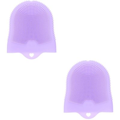Healeved 2-Piece Silicone Facial Cleansing Brush Set