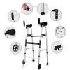 J Star of Light Folding Rollator, Height-Adjustable, Aluminum view 3