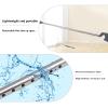 UYDJAKX Button-Adjustable Crutches, Ergonomic Handles, Lightweight Walking Aids for Older Adults, Portable Medical Crutches, D Star of Light view 2