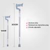 UYDJAKX Button-Adjustable Crutches, Ergonomic Handles, Lightweight Walking Aids for Older Adults, Portable Medical Crutches, D Star of Light view 4