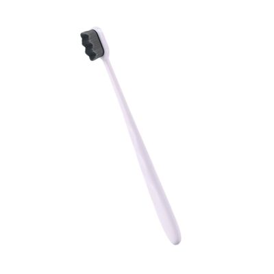 Beavorty Toothbrush with Soft Bristles and Ergonomic Handle for Thorough Cleaning and Healthy Gums
