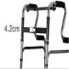 Portable Folding Mobility Walker for Seniors, Lightweight Rollator with 8-Level Height Adjustment view 2