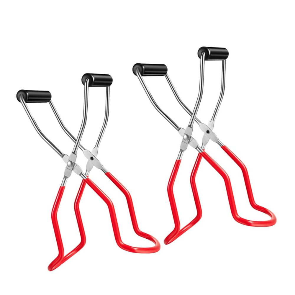Foldable Scald-Protection Clips, 2-Piece Set, PP and Iron