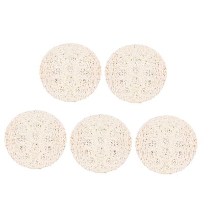 Natural Beige Loofah Sponges for Women and Men