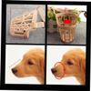 BESPORTBLE Adjustable Plastic and Leather Dog Muzzle, Size S view 3
