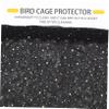 Yardwe 2-Piece Bird Cage Protective Net, Breathable and Elastic, Adjustable Design for Floors and Handling, Suitable for Parrot and Small Animal Cages view 2