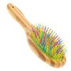 Happyyami Dog Grooming Comb with Curved Wave Pins view 1