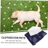 BESPORTBLE Denim Dog Vest with Knit Hat - XXL view 2