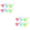 INOOMP 12-Piece Multifunctional Pet Feeding and Water Scoops view 1