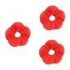 INOOMP 3-Pack Protective Recovery Collars for Dogs, Soft Red Flower Cone Collars view 1