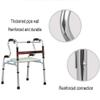 Mobility Walker Bathroom Shower Chair with Padded Seat view 2