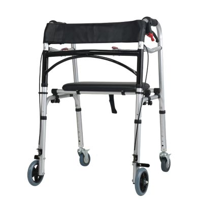 Folding Lightweight Height-Adjustable Walker for Seniors and Adults, B Star of Light