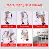 Folding Lightweight Height-Adjustable Walker for Seniors and Adults, B Star of Light view 2