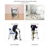 Folding Mobility Walker with Seat for Seniors and People with Disabilities view 4