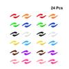 KONTONTY Silicone Non-Slip Eyeglass Ear Pads, Soft Ear Hooks, Gray view 3